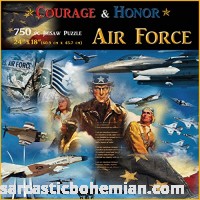 Americana Souvenirs and Gifts Courage and Honor Air Force Puzzle  B00STAYRY8